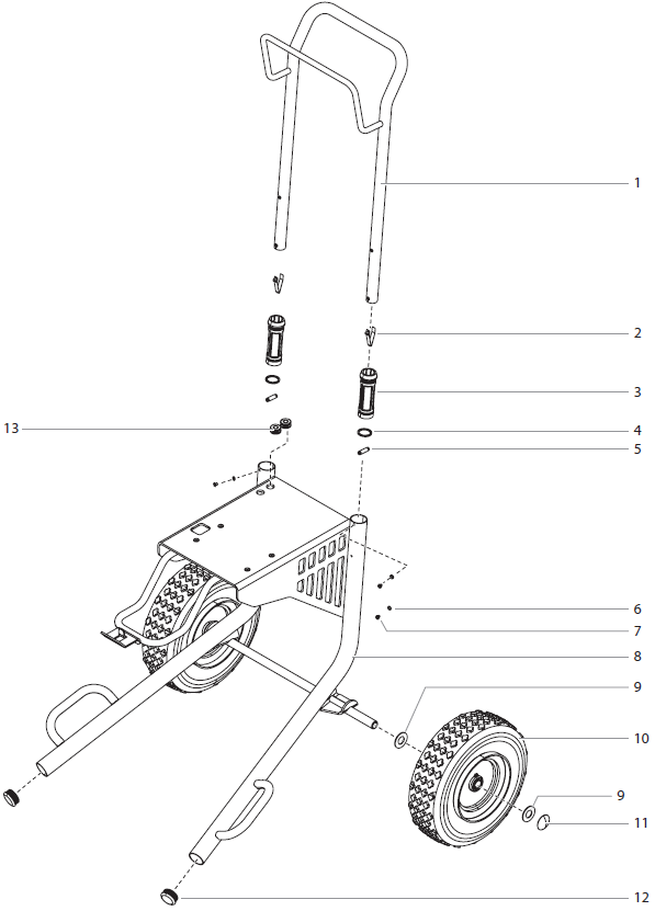 Elite 3500 Cart Assembly (Model 0537012)